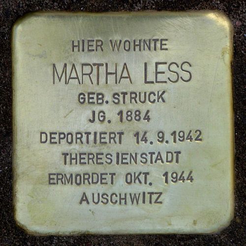 Stolperstein Charlottenburger Straße 141