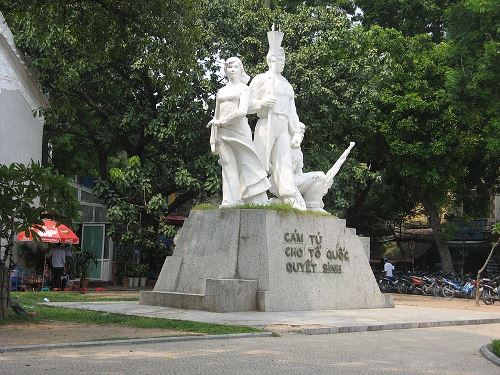 Monument Vietnam-oorlog Hang Trong #1