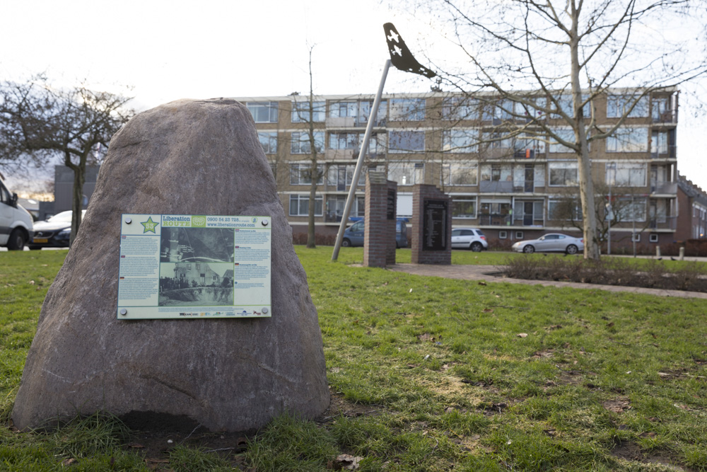 Liberation Route Marker 053: Bombing of Ede #1