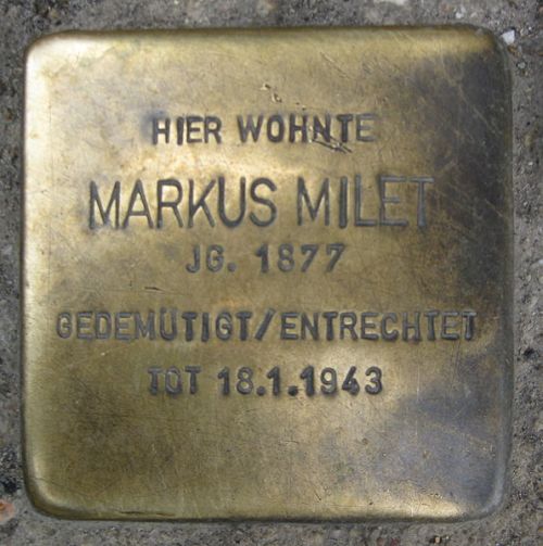 Stolperstein Krausnickstrae 17-18