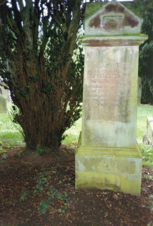 Monument Krimoorlog Balmaclellan