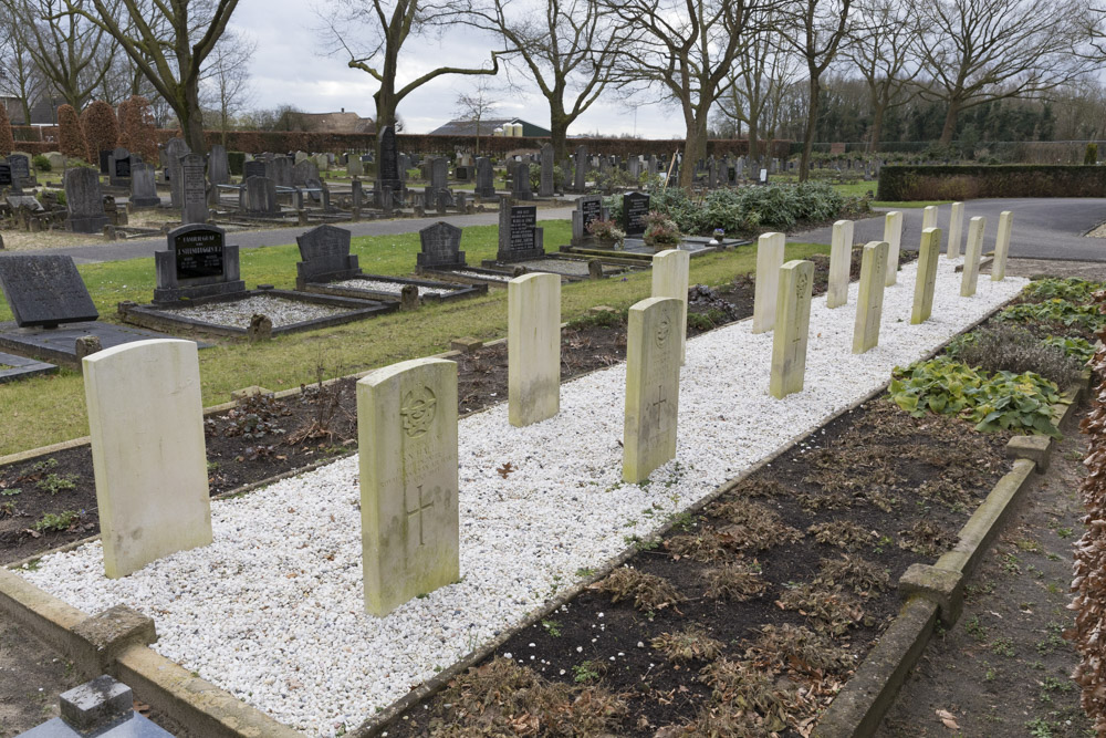 Commonwealth War Graves Municipal Cemetery Den Nul