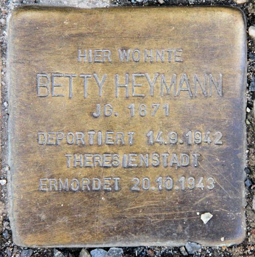 Stolpersteine Pestalozzistraße 99a #1