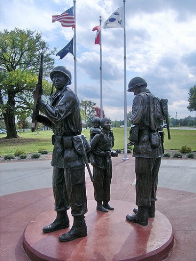 Monument Veteranen Koreaanse Oorlog Arkansas #2