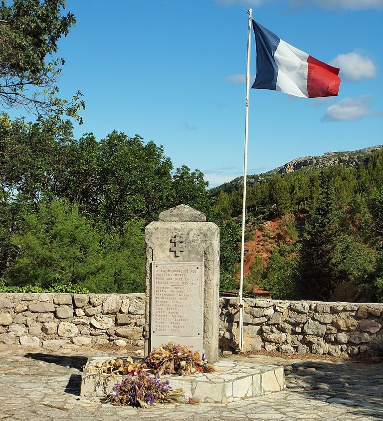 Memorial Killed Resistance Fighters Saint-Antonin-sur-Bayon #1
