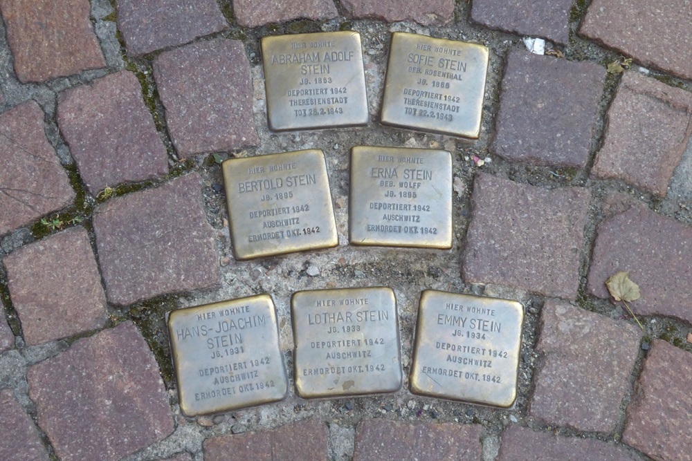Stolpersteine Aschaffenburger Strasse 2