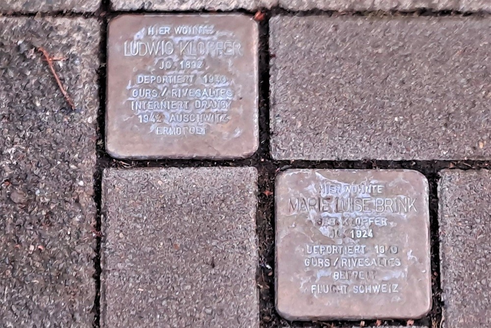 Stolpersteine Rathenaustrasse 3