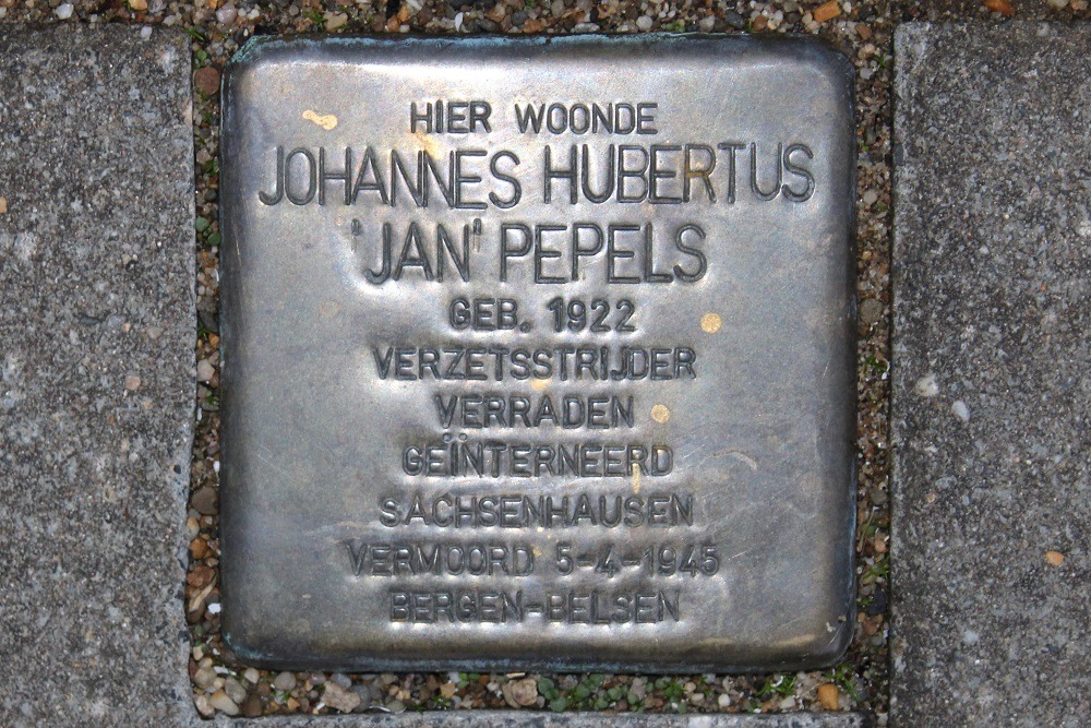 Stolperstein Julianastraat 34