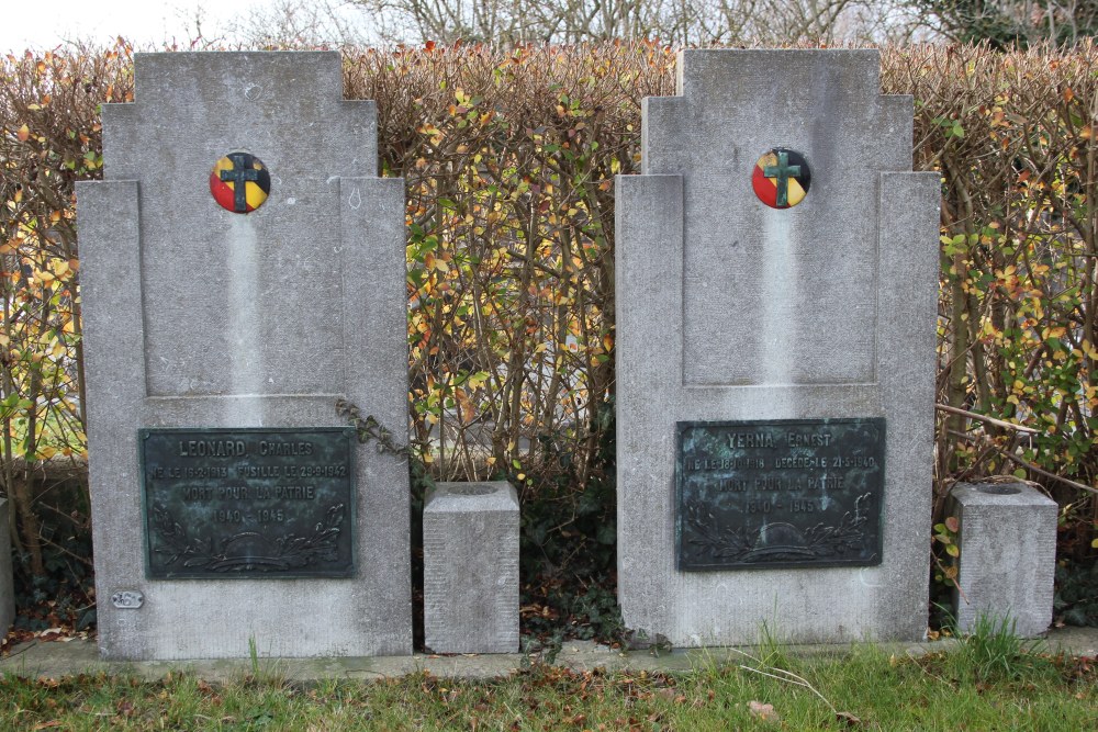 Belgische Oorlogsgraven Grivegnée Bois-de-Breux	 #5