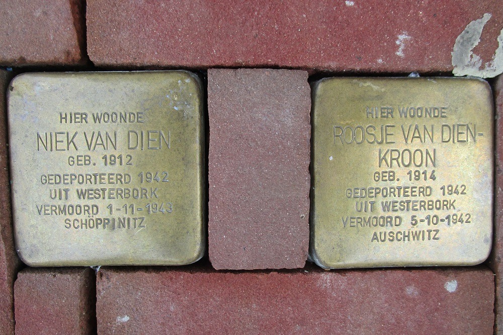 Stolpersteine Van Mandersloostraat 98 #2