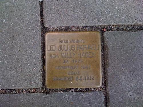 Stolperstein Mundsburger Damm 38 #1