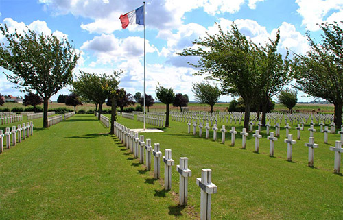 French War Cemetery Dompierre-Becquincourt #1