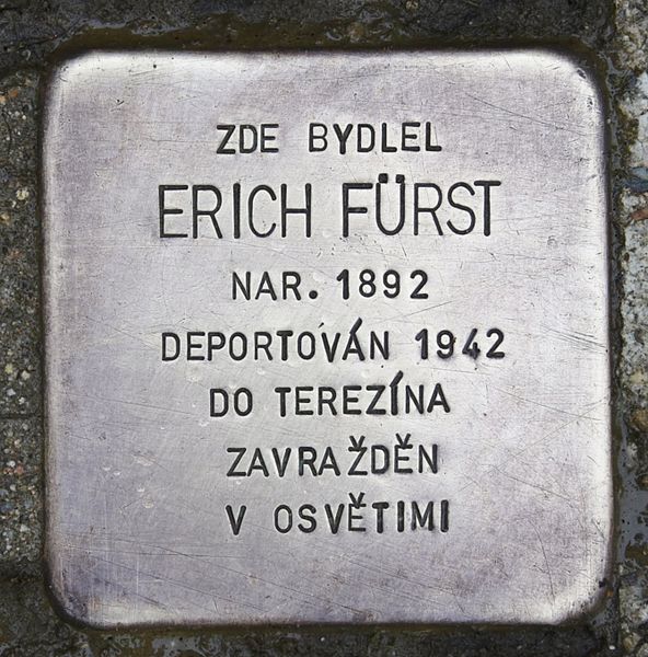 Stolpersteine tř. Spojenců 716/22 #1