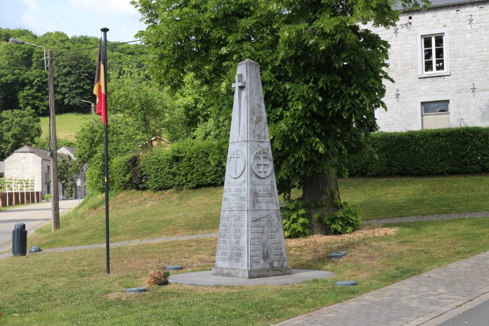 War Memorial Warnant #1