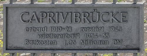 Gedenkteken Caprivibrücke