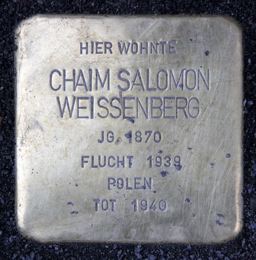 Stolpersteine Linienstraße 13 #3