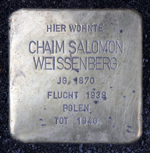 Stolpersteine Linienstrae 13 #3