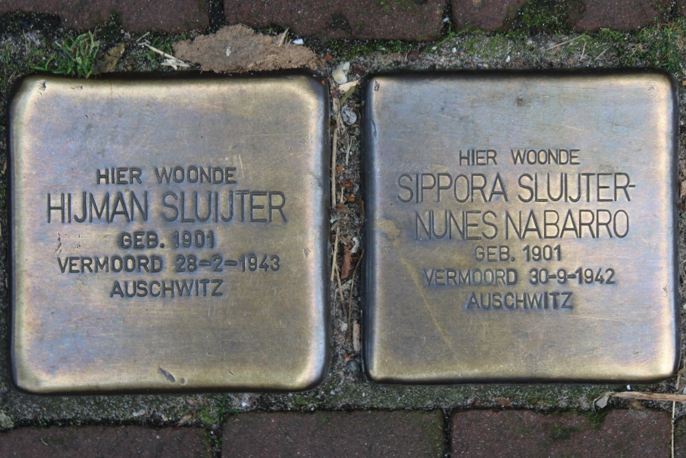 Stolpersteine Nieuwe Amstelstraat 19 #3