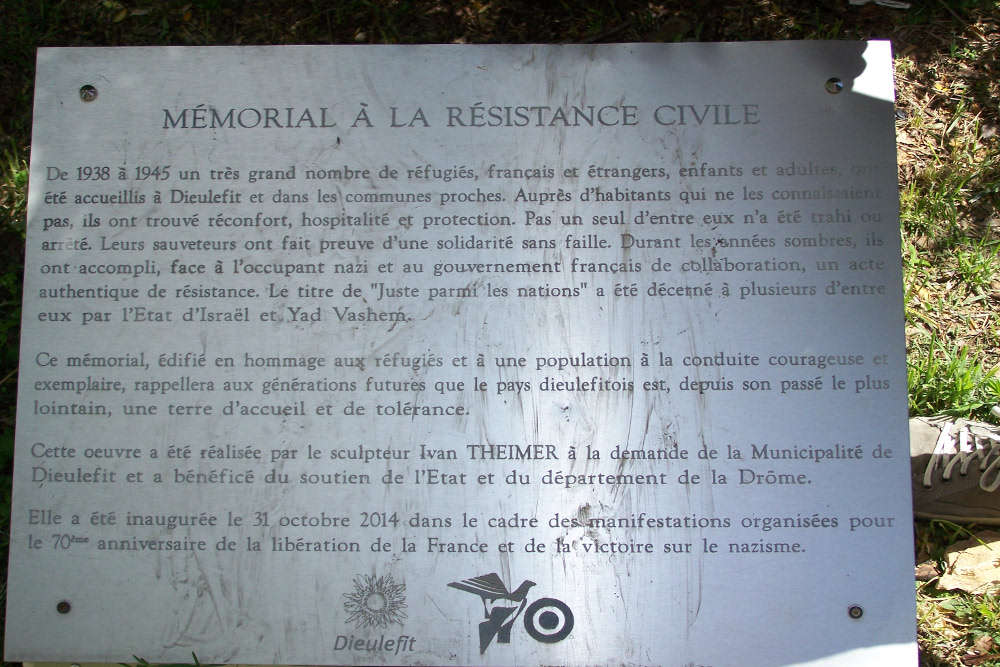 Memorial Civil Resistance Dieulefit #2