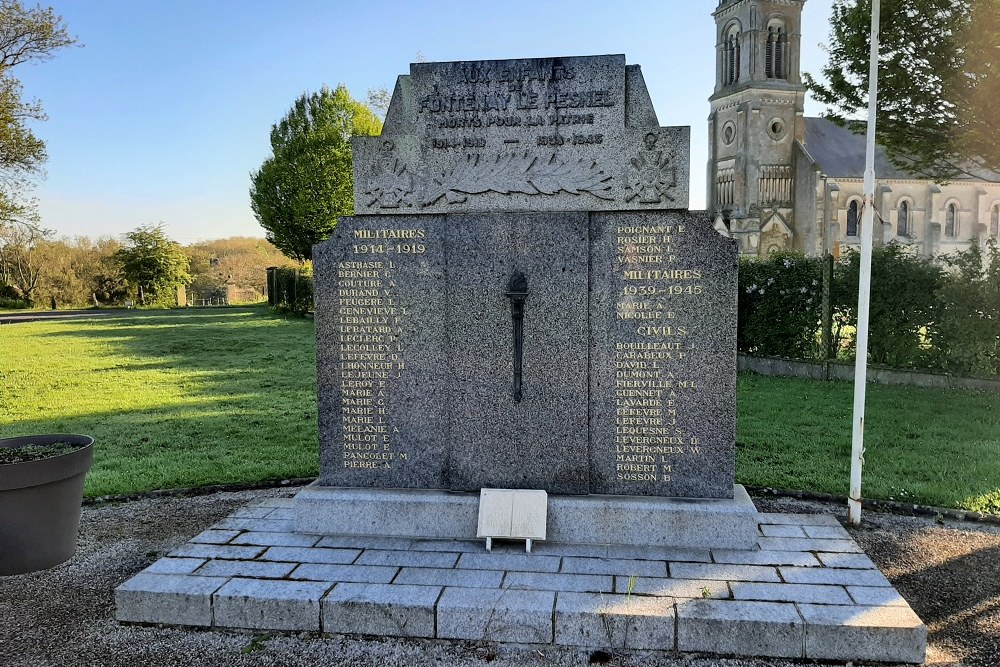 War Memorial Fontenay-le-Pesnel #2