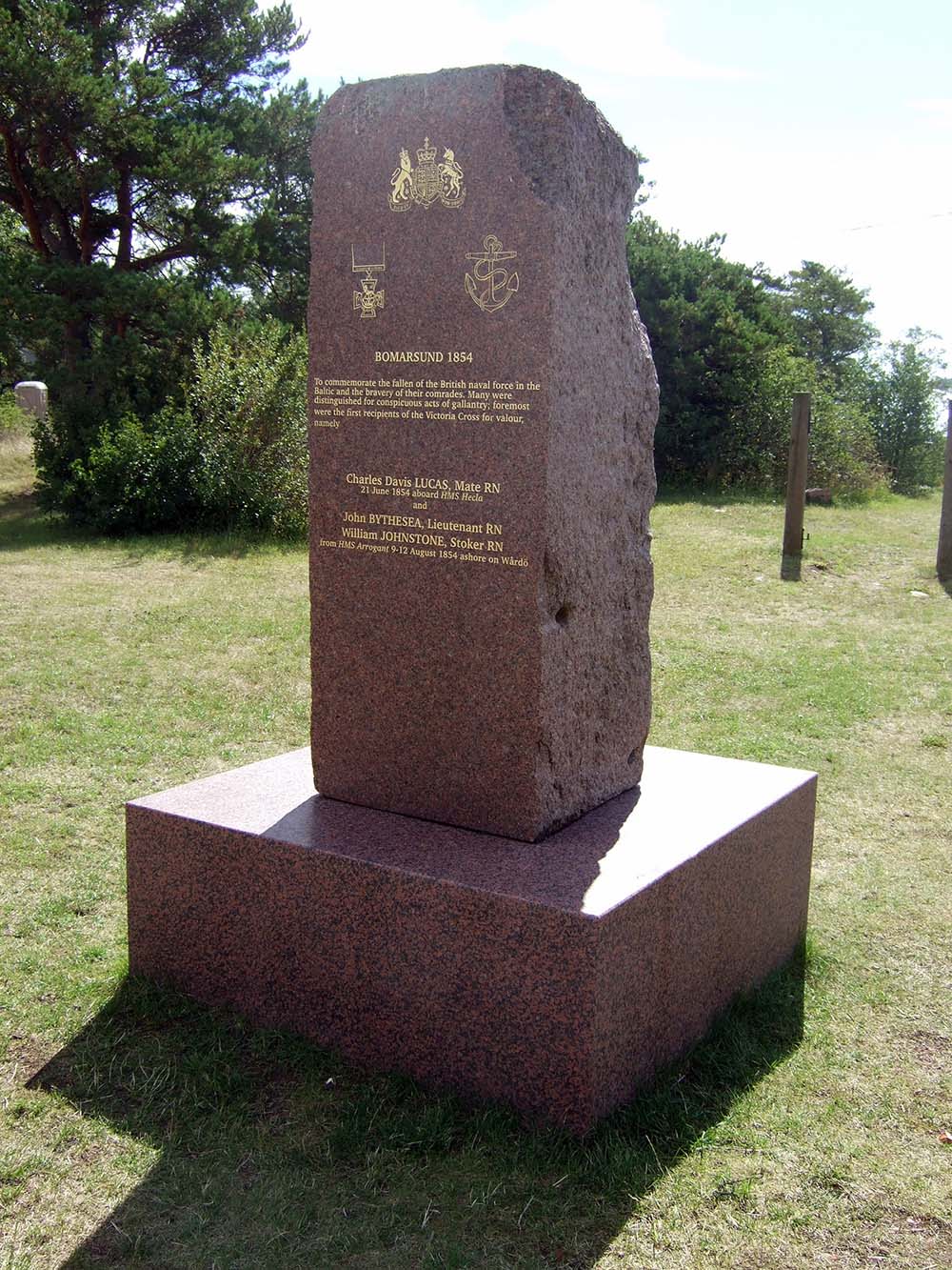 British Memorial Bomarsund