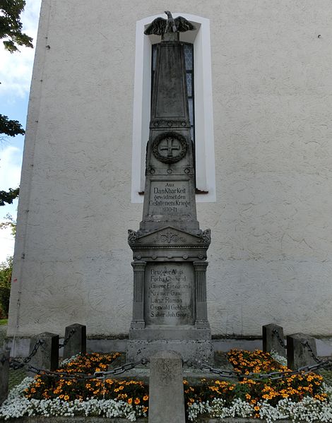 Franco-Prussian War Memorial Tettnang #1