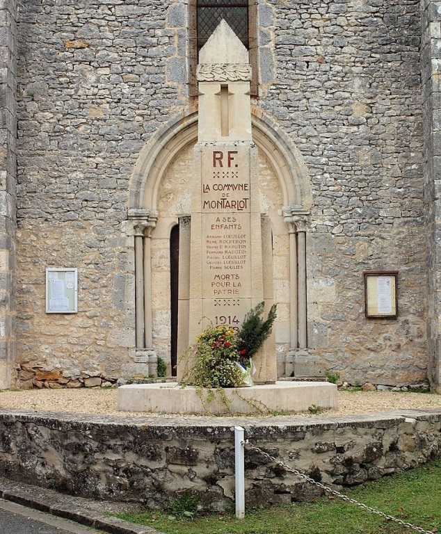 Monument Eerste Wereldoorlog Montarlot #1