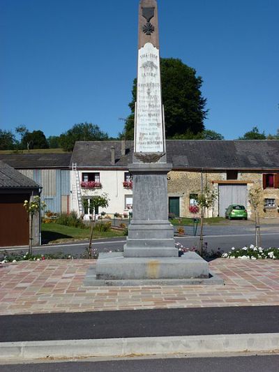 Oorlogsmonument Vaux-Villaine