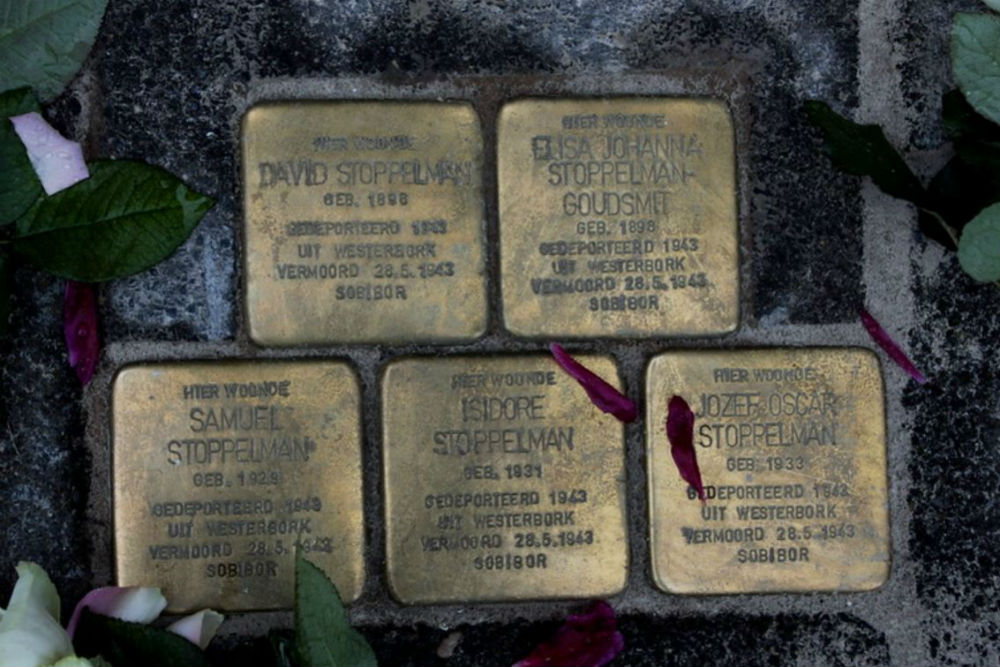 Stolpersteine Jan Lutmastraat 15