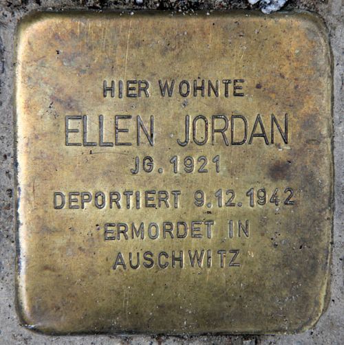 Stumbling Stones Mommsenstraße 58 #2