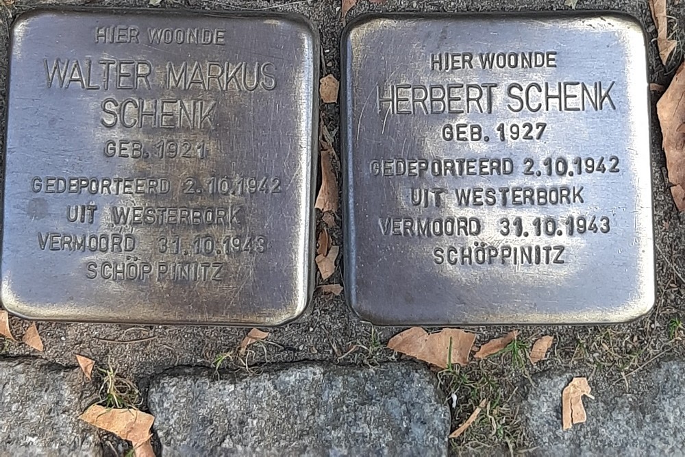 Stolpersteine Lage Gouwe 144 #2