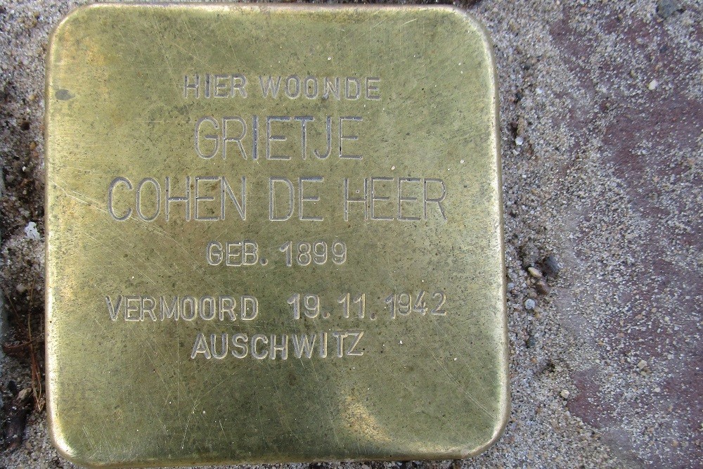 Stolpersteine Boomstraat 28 #4