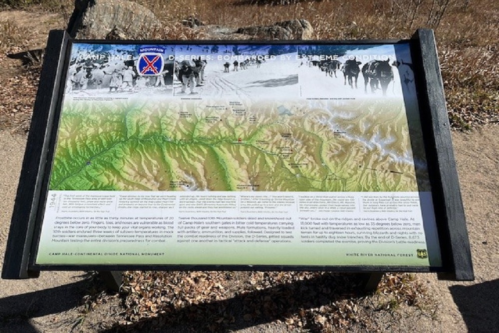 Camp Hale Information Panels (South) #3