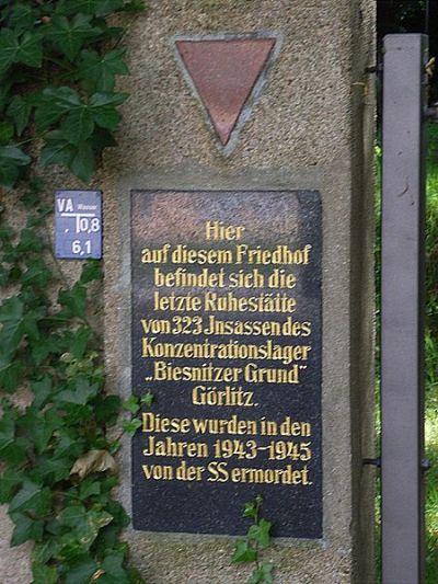 Gedenkteken KZ-Auenlagers Grlitz