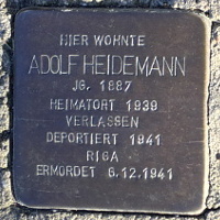 Stolpersteine Bremervörder Straße 31