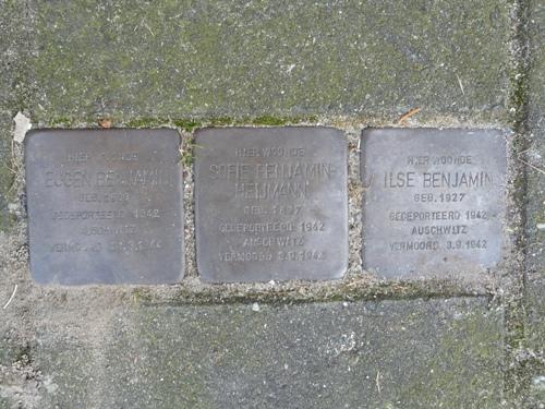 Stolpersteine Sint Rochusstraat 33 #3