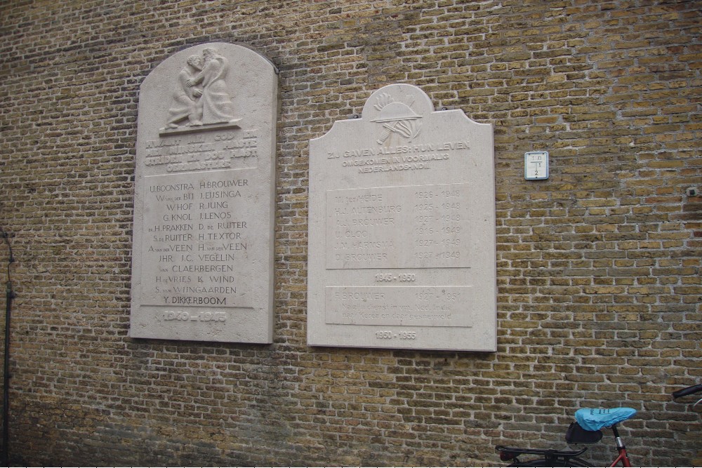 War Memorial Dutch Reformed Church Joure #1