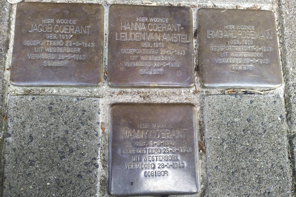 Stolpersteine Comeniuslaan 30