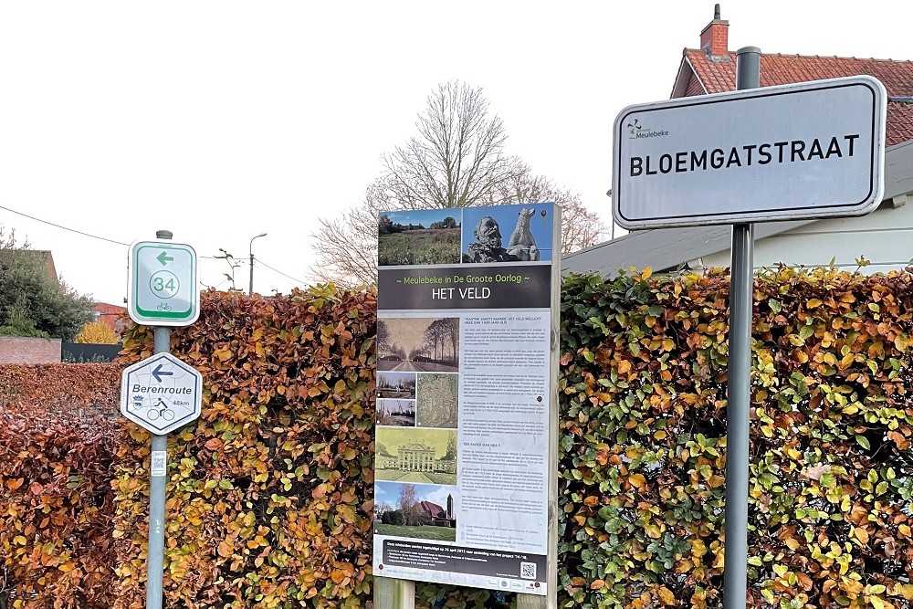 Information Sign Het Veld Meulebeke