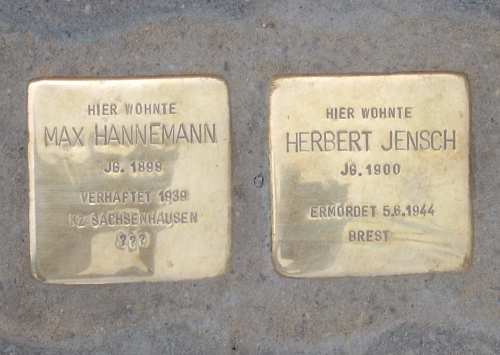Stumbling Stones Kleine Oderstraße 7 #1