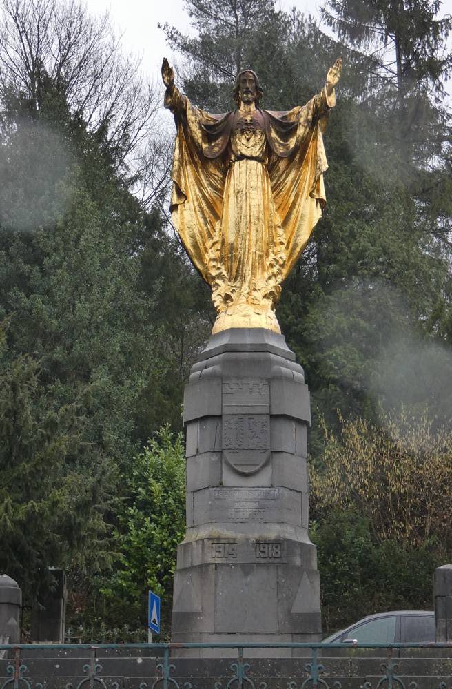 Oorlogsmonument - Heilig Hartbeeld Geraardsbergen #3