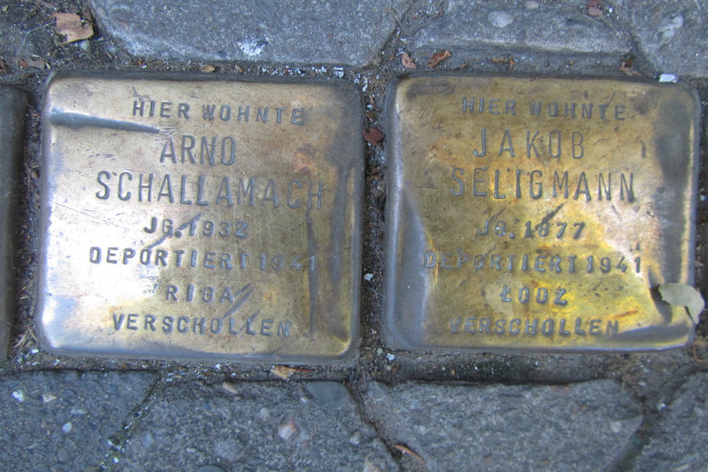 Stumbling Stones Brüsseler Platz 9 #3