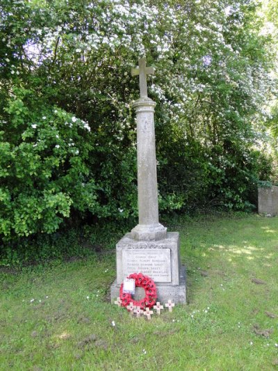 War Memorial Holton St. Mary