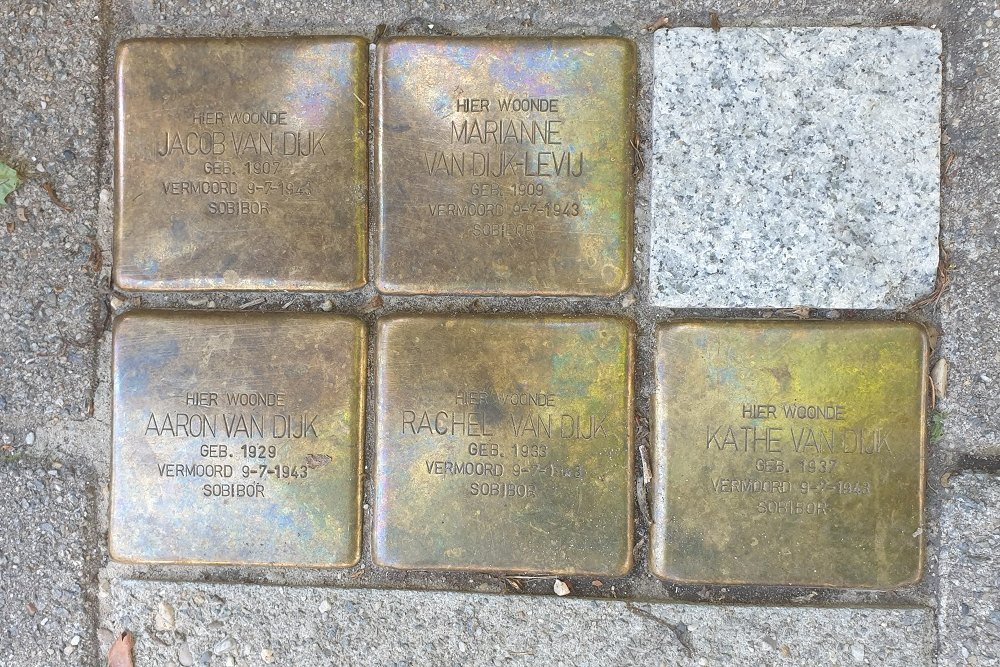 Stolpersteine Danie Theronstraat 12 - 1