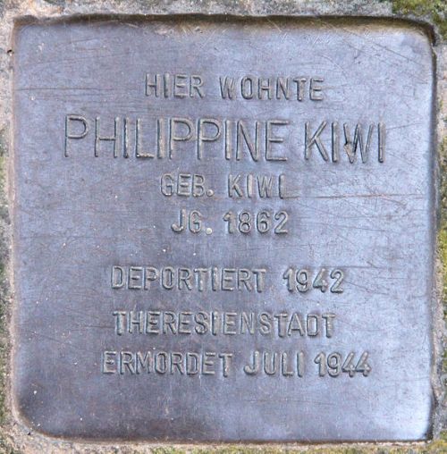 Stolpersteine Holtzendorffstraße 20 #2