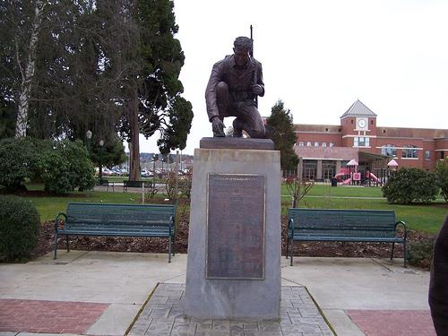 Monument Veteranen Puyallup #1