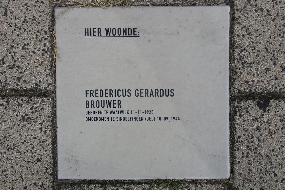 Memorial Stone Laageinde 27