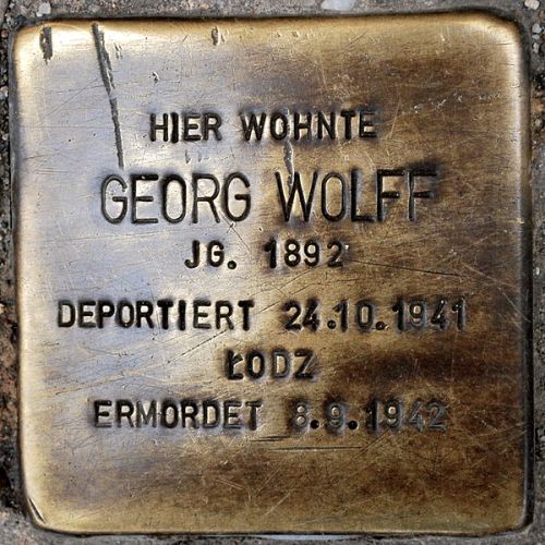 Stolpersteine Hochstrae 20 #2