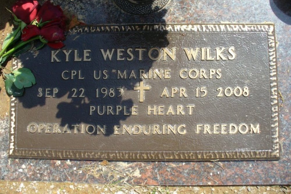 American War Grave Benton County Memorial Park #1