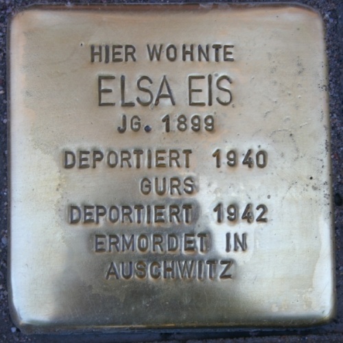 Stolperstein Akademiestrae 75